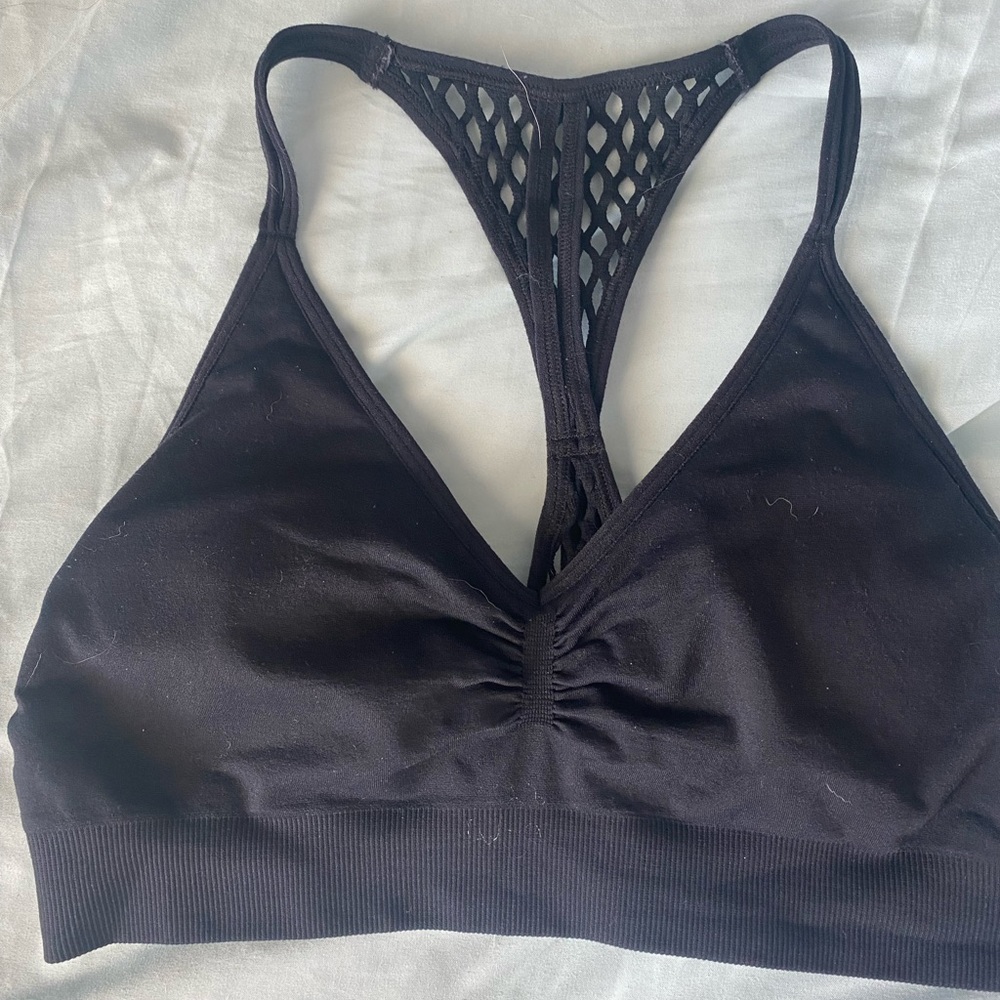 Black bralet size small